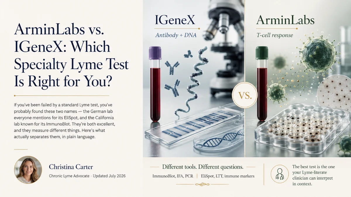 ArminLabs vs IGeneX Lyme testing