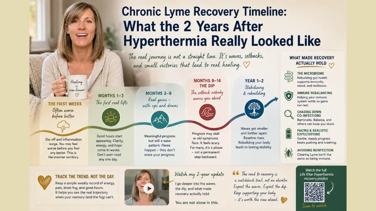 Lyme recovery timeline after hyperthermia