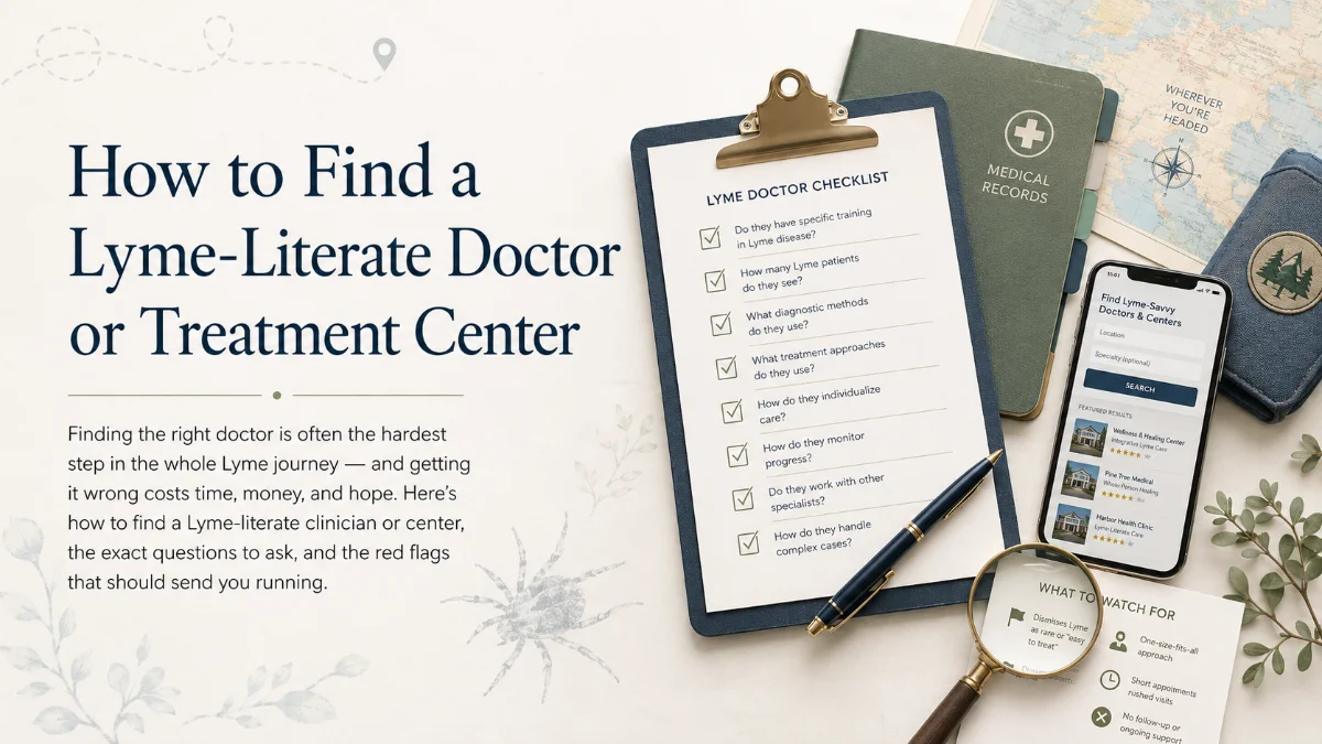 How to find a Lyme-literate doctor or treatment center