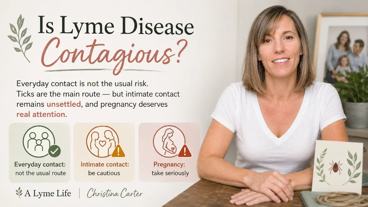 Is Lyme disease contagious — how Lyme spreads