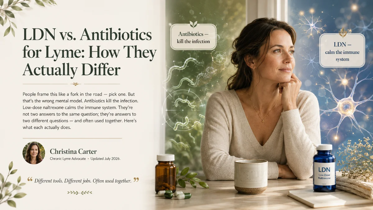 LDN vs antibiotics for Lyme