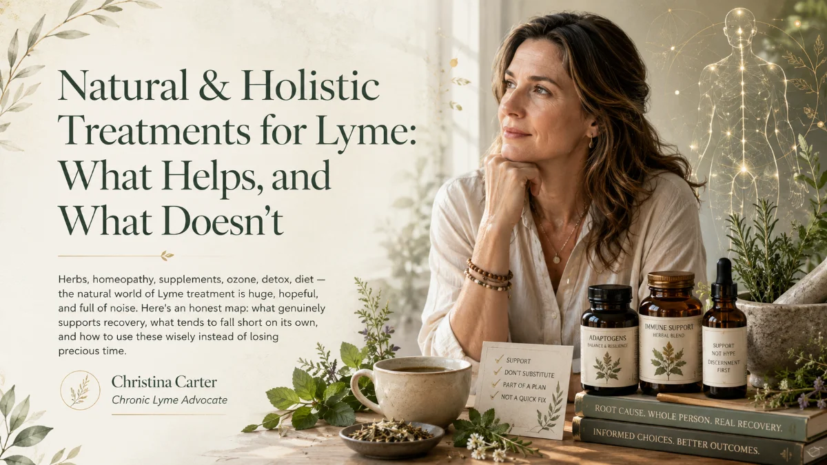 Natural and holistic treatments for Lyme disease