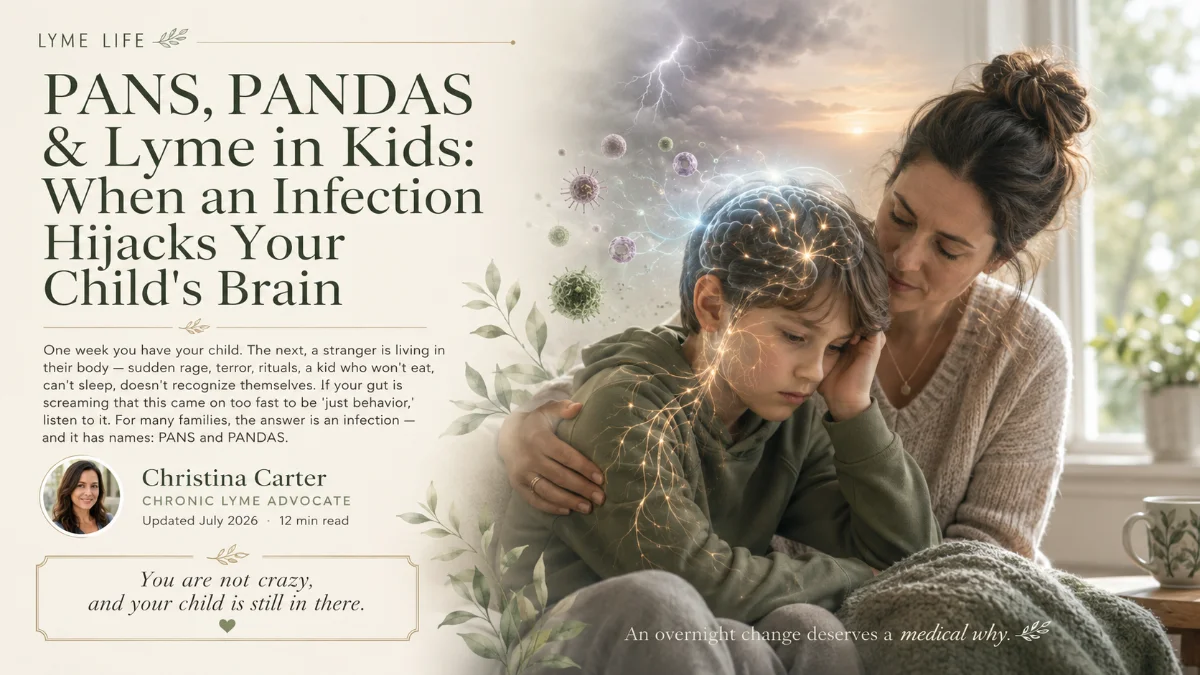 PANS PANDAS and Lyme in children